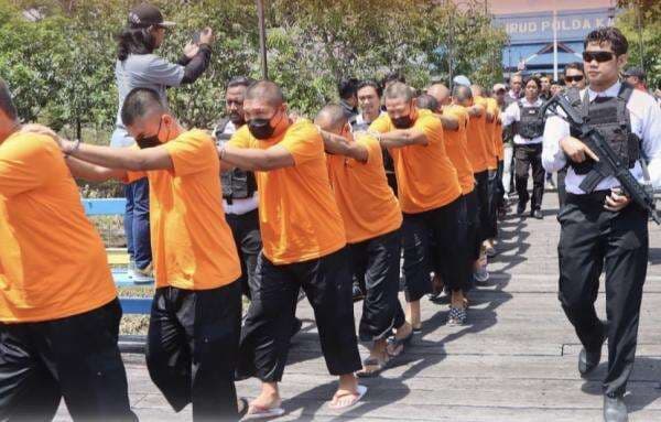 Bajak Kapal di Tanjung Malatayur, 14 Perompak Ditangkap Anggota Polda Kalteng