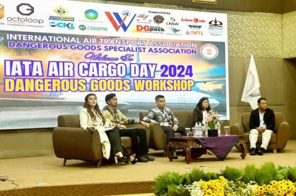 Perkuat Keamanan Kargo Udara, IATA dan DGSA Gelar Workshop Penanganan Barang Berbahaya