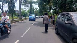 Kecelakaan Tunggal di Jalan Gubernur Swaka Tasikmalaya, Pemotor Meninggal Dunia