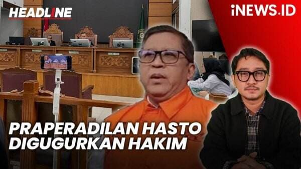 Headline iNEWS.ID: Praperadilan Hasto Kristiyanto Digugurkan Hakim PN Jaksel