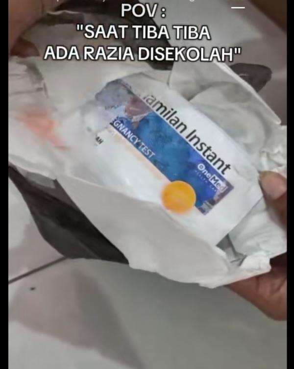 Viral Guru Temukan Testpack Positif di Sekolah, Siswa Dites Gegara Tak Ada yang Mengaku Viral Guru Temukan Testpack Positif di Sekolah, Siswa Dites Gegara Tak Ada yang Mengaku