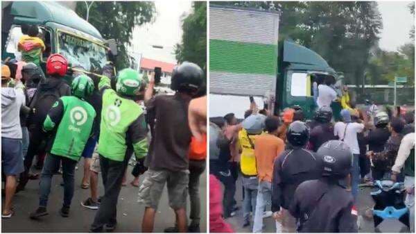 Fakta-fakta Truk Kontainer Ugal-ugalan di Tangerang, Sopir Dikepung lalu Diamuk Massa  hingga Kritis