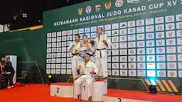 Personil Polda Jateng Bripda Rizal Torehkan Prestasi Gemilang di Kejurnas Judo KSAD Cup XV 2024