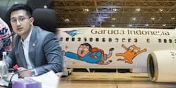 Garuda Indonesia Perkenalkan Livery Baru Hasil Kolaborasi dengan Tahilalats, Karya Anak Bangsa