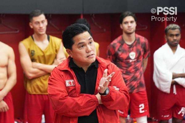 Kalah Telak dari Jepang, Erick Thohir Tantang Pemain Timnas Indonesia