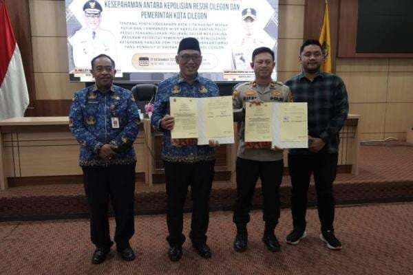 Perkuat Ketahanan Pangan dan Keamanan, Pemkot Cilegon Mou dengan Polres Cilegon