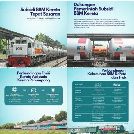 Optimalkan Transportasi Kereta Api, KAI Daop 3 Cirebon Dapat Alokasi BBM 4.947 KL dari BPH Migas