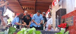 Melki Laka Lena Nyekar Ke Makam Frans Lebu Raya, Lanjutan Spirit Lebu Raya Bangun NTT