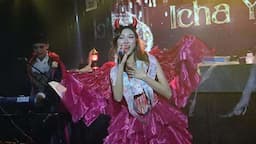 Kostum Horor Demon Korea Icha Yang Sukses Meriahkan Halloween Party di PIK Jakarta