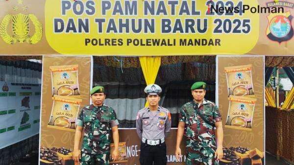 Operasi Lilin Marano 2024: Sinergi TNI-Polri Jaga Keamanan Natal dan Tahun Baru di Polman