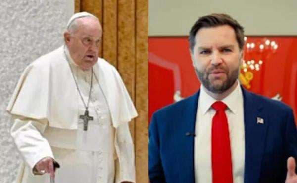 Sehari Sebelum Wafat, Paus Fransiskus Bertemu Wakil Presiden AS JD Vance Sehari Sebelum Wafat, Paus Fransiskus Bertemu Wakil Presiden AS JD Vance