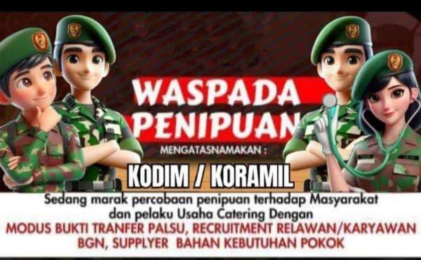 Warga Depok Diminta Waspada! Penipuan Mengatasnamakan Kodim dan Koramil Marak, Jangan Tertipu!