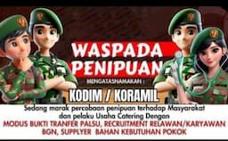 Warga Depok Diminta Waspada! Penipuan Mengatasnamakan Kodim dan Koramil Marak, Jangan Tertipu!