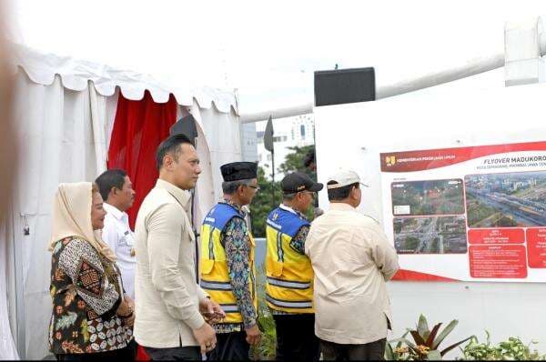 Presiden Prabowo Resmikan Flyover Madukoro, Mbak Ita Ucapkan Terima Kasih