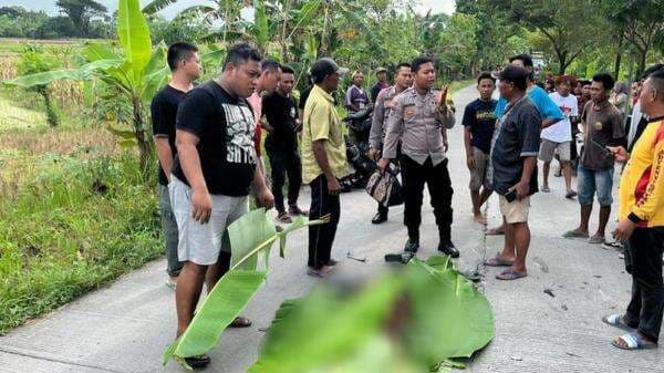 Kecelakaan Maut di Sugihwaras Bojonegoro, Seorang Pengendara Motor Meninggal Dunia di Tempat Kecelakaan Maut di Sugihwaras Bojonegoro, Seorang Pengendara Motor Meninggal Dunia di Tempat
