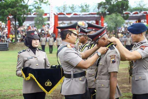 1.079 Bintara Baru di SPN Purwokerto Dilantik, ini Pesan Kapolda Jateng