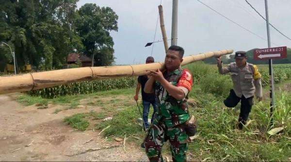 Sempat Ditutup Pemilik Lahan, Akses Jalan Menuju Situs Petirtaan Sumberbeji Jombang Dibuka Lagi