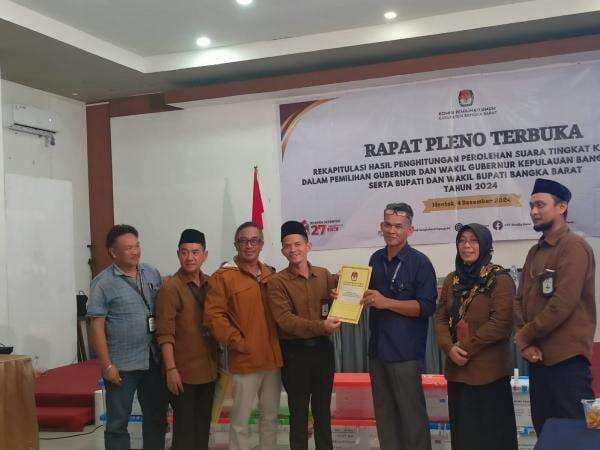 Pilkada 2024, KPU Bangka Barat Siap Digugat ke MK