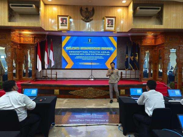 Kanwil Kemenkumham Jateng Gelar SKB Praktik Kerja Bagi Pelamar CPNS non-SLTA