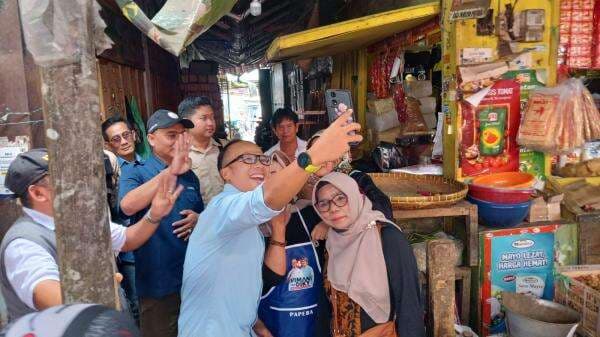 Blusukan ke Pasar Cikurubuk, Cawalkot Tasikmalaya Viman Alfarizi Banyak Terima Keluhan Pedagang