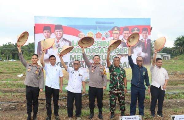 Launching Gugus Tugas Polri, Kapolres Pelalawan Ajak Elemen Masyarakat Sukseskan Pilkada