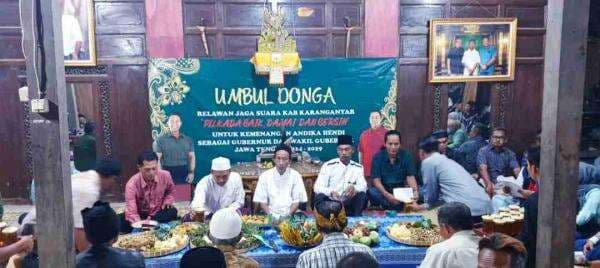 Tokoh Lintas Agama dan Warga Karanganyar Doakan  Kemenangan Andika-Hendi di Pilkada Jateng