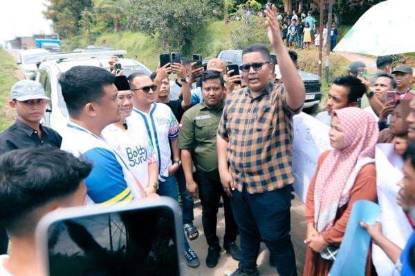 Ketua MKGR Sumut Dampingi Cagubsu Bobby Nasution Jemput Aspirasi Warga Simalungun