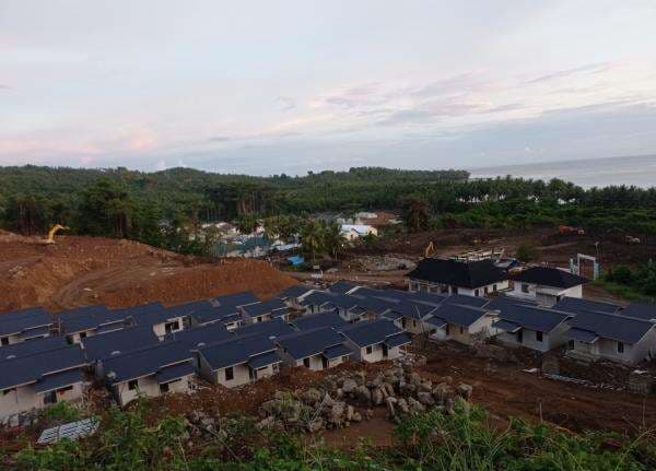 Kondisi Terkini Lokasi Relokasi Pengungsi Gunung Ruang di Bolsel