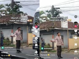 Viral Pria Mirip Marselino Ferdinan Sibuk Atur Parkir, Netizen: Disuruh Cetak Gol malah Jadi Satpam