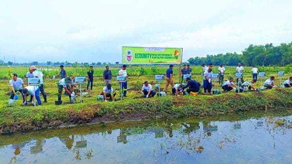 Kurangi Dampak Perubahan Iklim, Pertamina EP Cepu Sukowati Field Tanam Ribuan Pohon di Bojonegoro