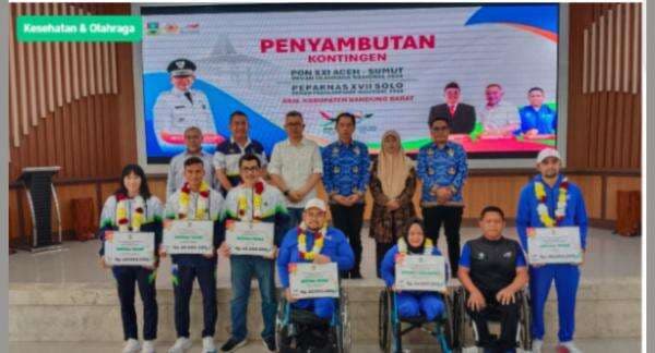 Pemkab Bandung Barat Beri Bonus Rp 6 Miliar Bagi Atlet Berprestasi di PON dan Peparnas 2024 