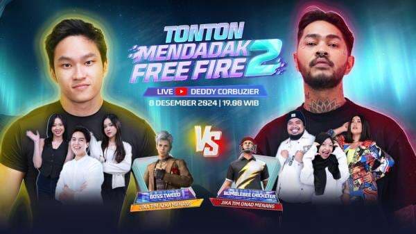 Mendadak Free Fire 2 Kembali: Duel Sengit Azka Corbuzier vs Onadio Leonardo