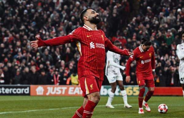 Cetak 50 Gol di Eropa, Mohamed Salah Ukir Sejarah Baru Bersama Liverpool