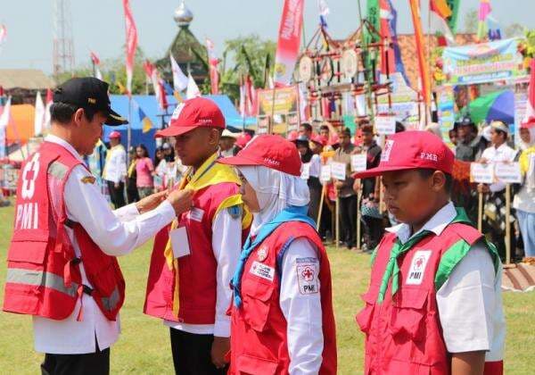 Jumbara VII PMI Grobogan Digelar di Lapangan Candisari, Diikuti 105 Kontingen