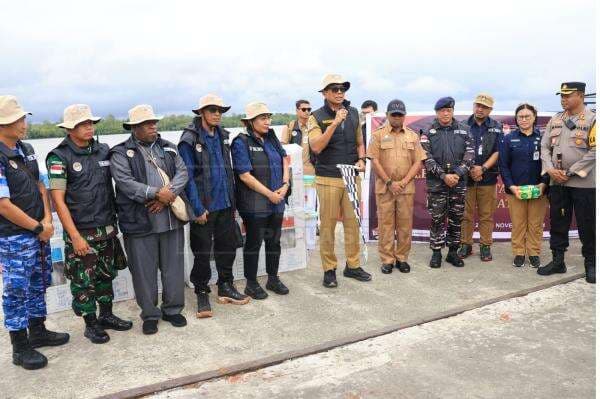 Pj Gubernur Papua Selatan Pantau Kesiapan Pilkada di Asmat