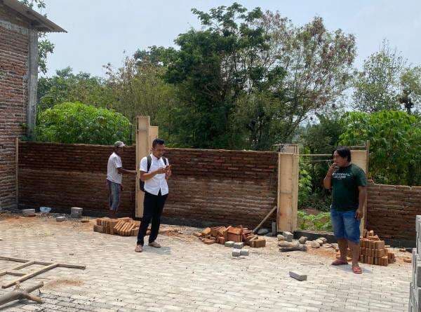 Sulap Tempat Kumuh Jadi Taman, Desa Kamal Kuning Probolinggo Semakin Elok nan Asri