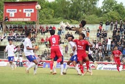 Tendangan Bebas Rizky, Selamatkan Persipur Purwodadi Dari Kekalahan Lawan PPSM Sakti Magelang