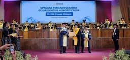 Irwan Hidayat Raih Gelar Doktor Honoris Causa dalam Bidang Ilmu Manajemen Mutu dari Unnes