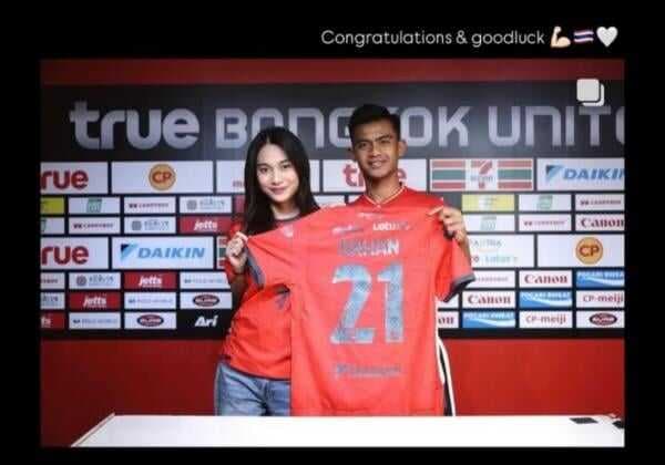 Azizah Salsha Temani Arhan Bergabung Bangkok United: Congratulations and Goodluck