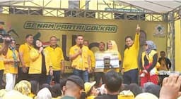 Dipimpin Mad Romli, DPD Golkar Tangerang Solid Berpartisipasi Pecahkan Rekor Muri Senam Sehat