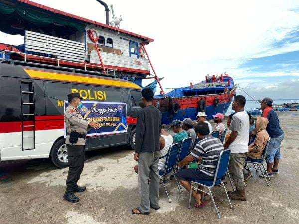 Polres Dumai Gelas Cooling System Berupa Minggu Kasih, Sampaikan Pesan Untuk Menjaga Kondusifitas