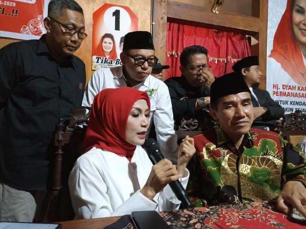 Raih 37,04 Persen, Paslon Tika-Benny Jaga dan Kawal Hingga Penetapan KPU Kendal