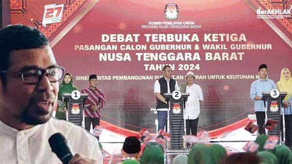 Ini Kata Pengamat Terkait Debat Pamungkas Tiga Cagub dan Cawagub NTB 2024