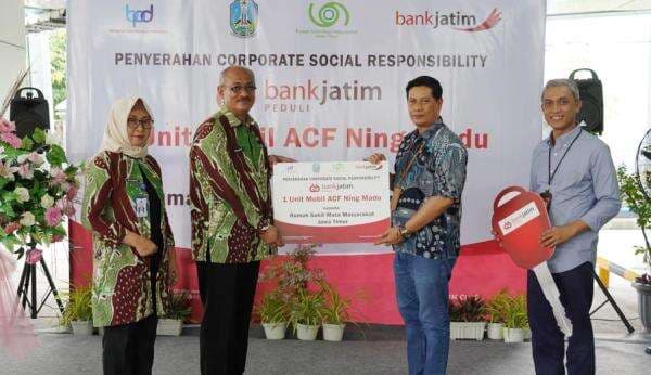 Bank Jatim Dukung Peningkatan Layanan Kesehatan Mata di Jawa Timur