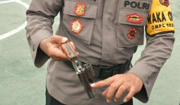 Cek Senjata Api Anggota Polisi, Kompol Mardiyanto : Untuk Mencegah Penyalahgunaan Senjata