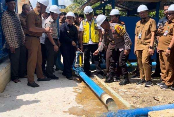 Akses Air Bersih Meningkat di Kabupaten Lingga dengan Peresmian Proyek Optimalisasi Pipa Transmisi