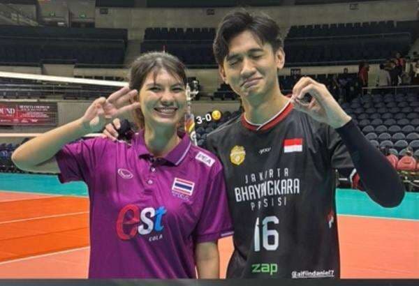 Kisah Romantis Tak Biasa Pevoli Indonesia Alfin Daniel dengan Penerjemah Supercantik Thailand McEntee Catherine di SEA Games 2025 Kisah Romantis Tak Biasa Pevoli Indonesia Alfin Daniel dengan Penerjemah Supercantik Thailand McEntee Catherine di SEA Games 2025