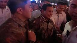 Malam Pergantian Tahun, Prabowo Temui Warga di Bundaran HI