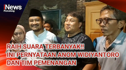 Video: Unggul Raih Suara Terbanyak, Ini Pernyataan Anom Widiyantoro dan Tim Pemenangan!