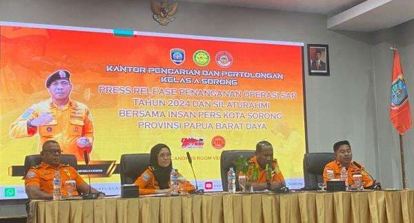 Jumlah Kasus Kecelakaan di Wilayah Kerja Basarnas Sorong Meningkat pada 2024